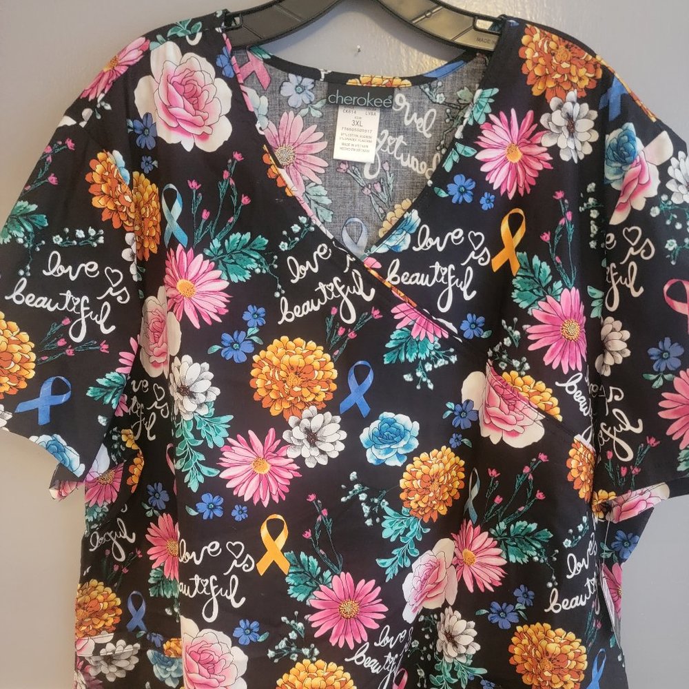 3x Scrub top